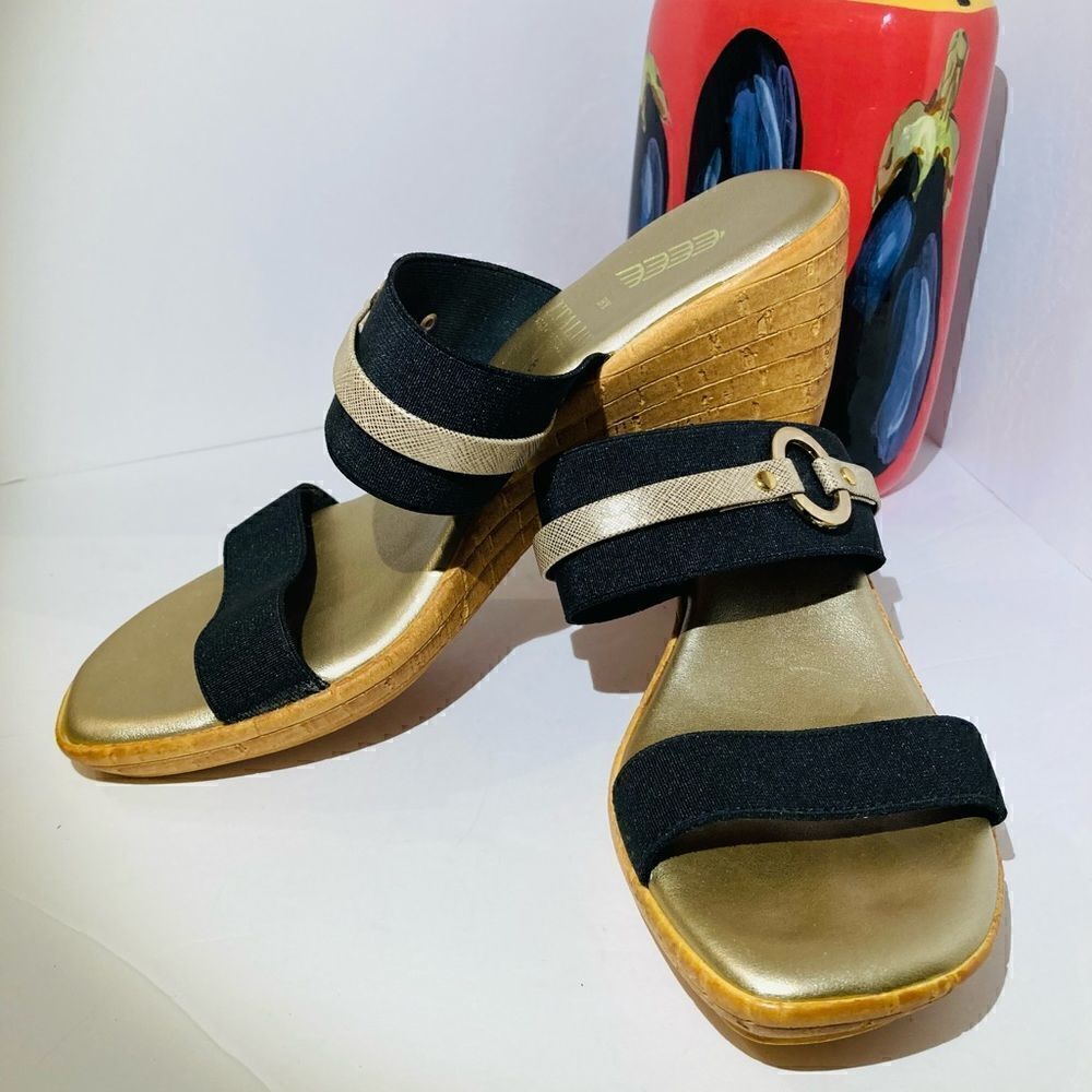 Italian Slip On Wedge Heels - Picture 8 of 11